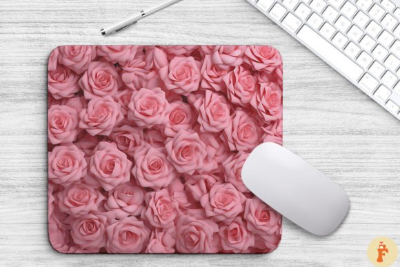 3D Pastel Pink Roses: Graphics & Backgrounds