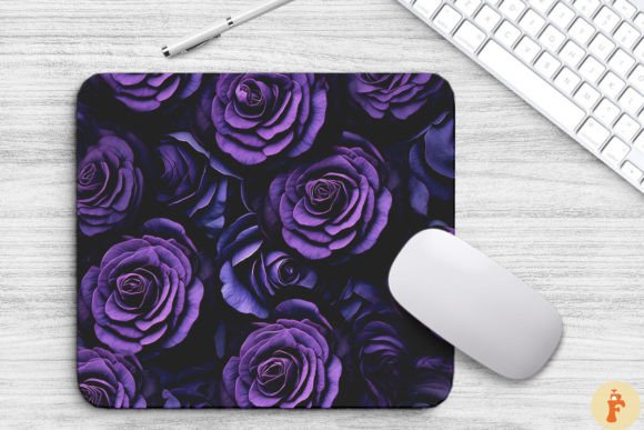 3D Purple Roses: Graphics & Backgrounds