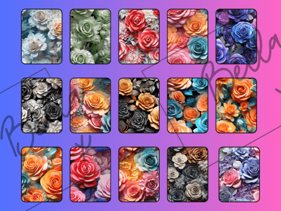 Floral Graphics for Crafts: Tumbler Wrap Review