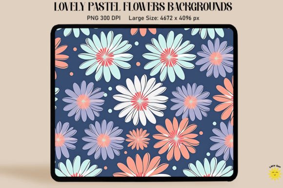 Minimalist Flower Graphics & Backgrounds