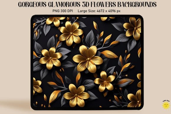 Reviewing 3D Glamorous Small Flowers Backgrounds