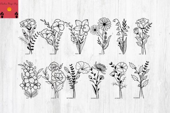 Reviewing Birth Month Flowers SVG for Embroidery