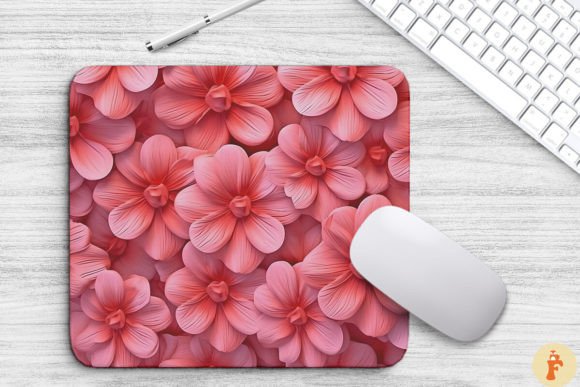 Reviewing the 3D Pink Flowers Mouse Pad Design