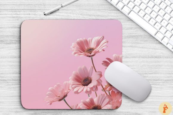 Reviewing the Pink Flowers Mouse Pad Design for Embroidery