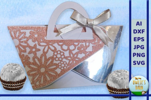 Self Closing Floral Bag 3D SVG Shapes Review