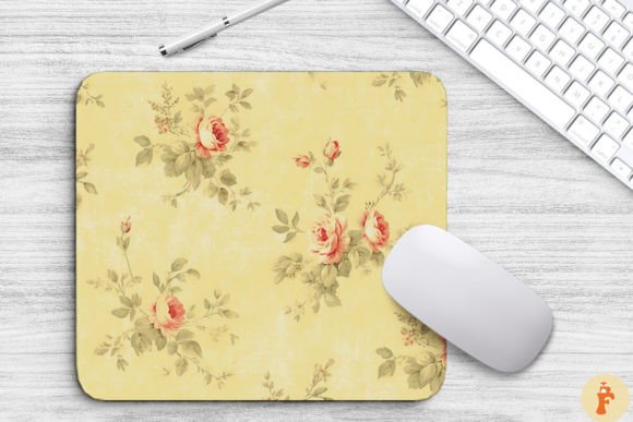 Vintage Rosebud Graphics & Patterns Review