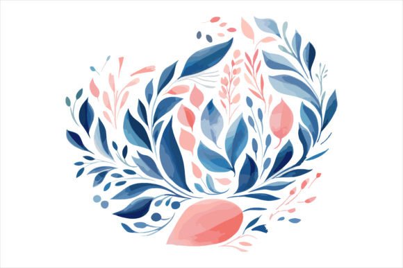 Watercolor Florals: Graphics for Crafts